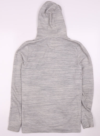 Mens UK Size S Kings Will Dream Grey Full Zip Hoodie