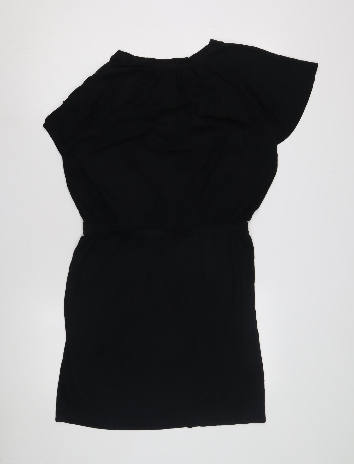 Gap Women's Black Short Sleeve Casual Dress M