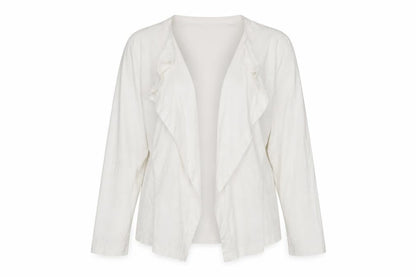 Cotton Traders Women's White Long Sleeve Jacket Size 12