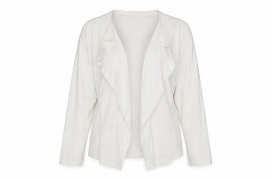 Cotton Traders Women's White Long Sleeve Jacket Size 12