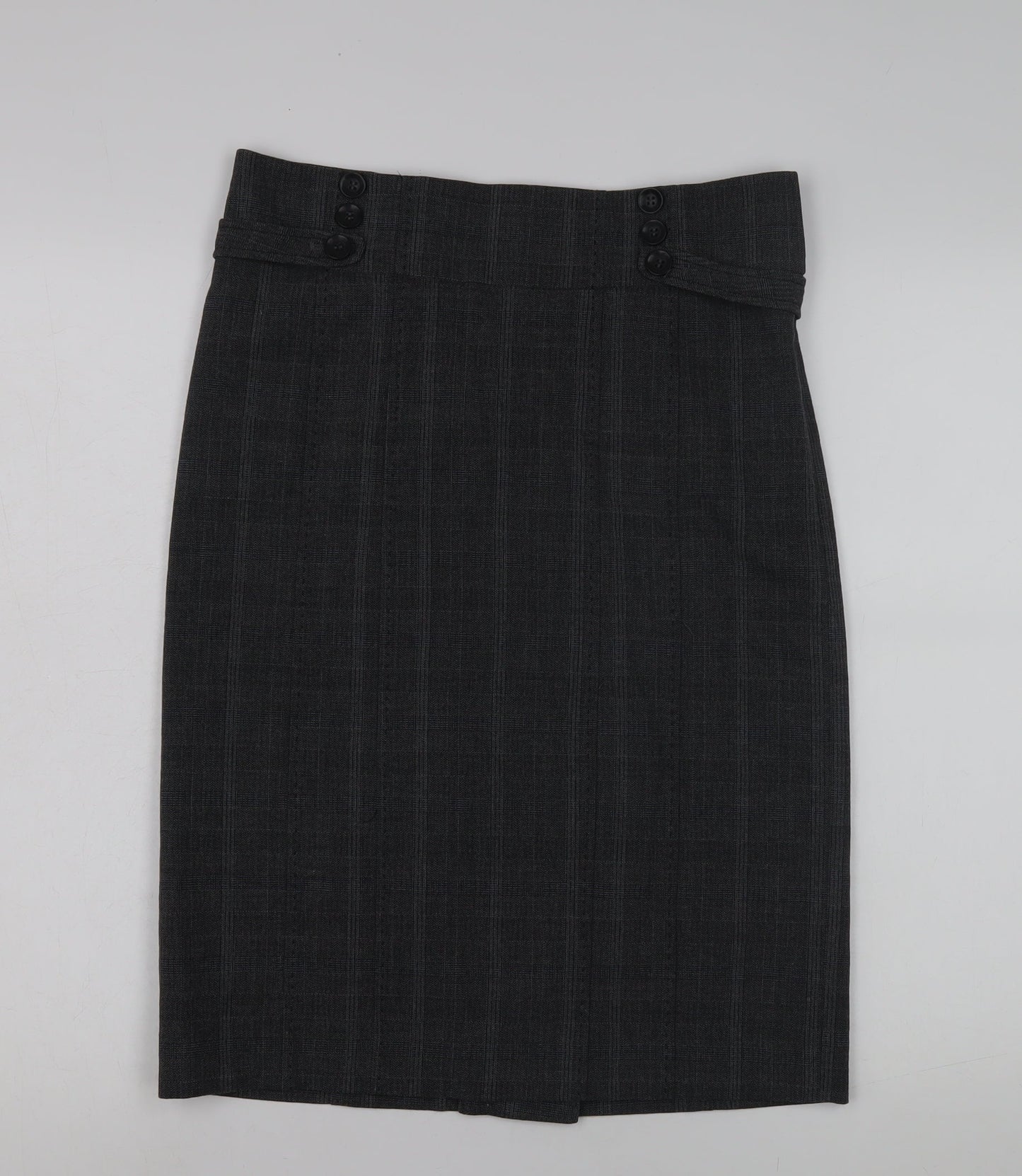 Next Women’s Black Check Pencil Skirt Size 10