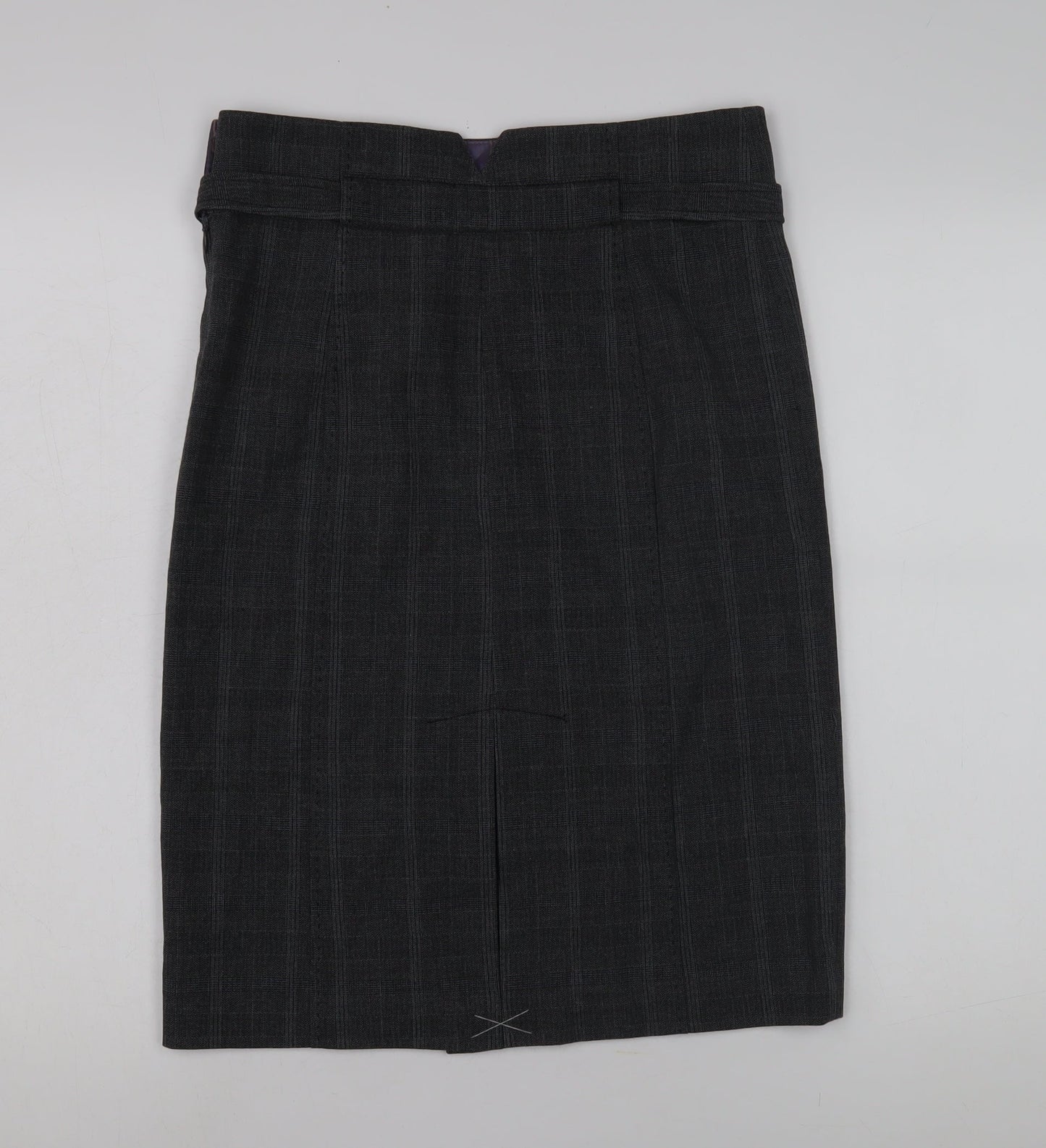 Next Women’s Black Check Pencil Skirt Size 10