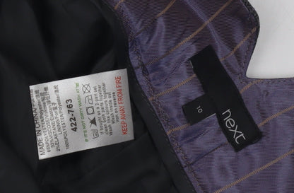 Next Women’s Black Check Pencil Skirt Size 10