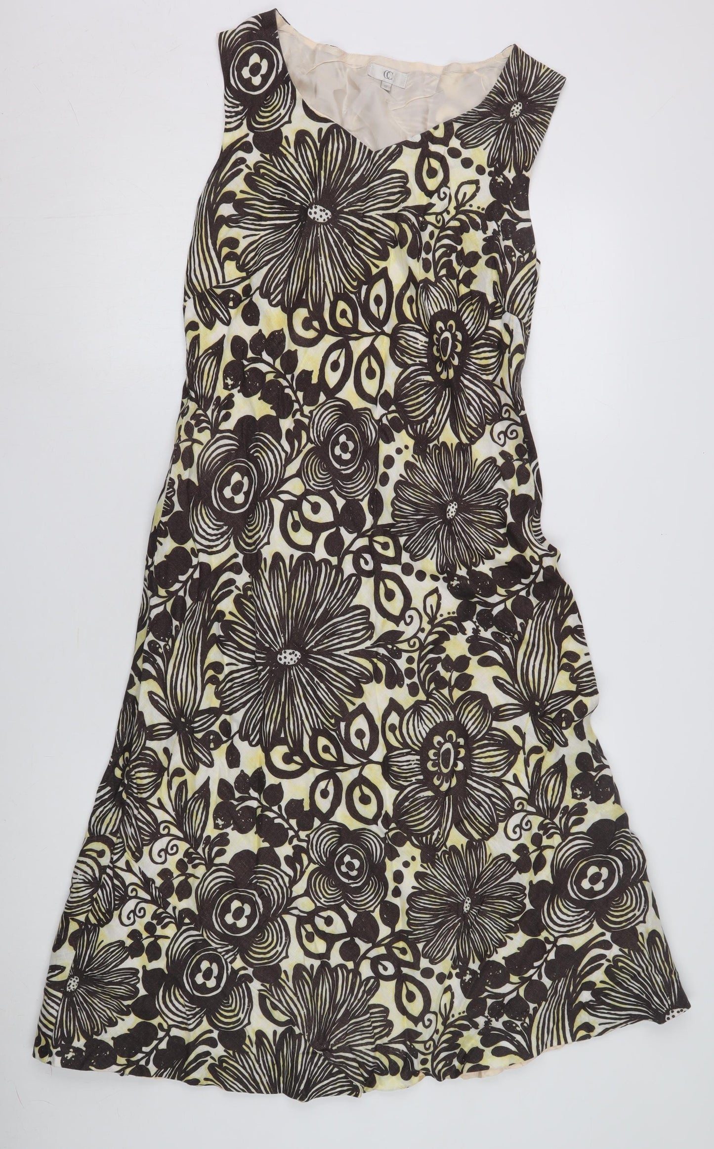 CC Women's Multicoloured Floral Dress Size 12