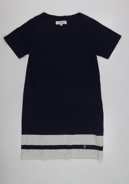 Quba & Co. Women's Blue Casual T-Shirt Dress Size 10