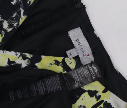 Per Una Women's Floral Bodycon Dress, UK 20