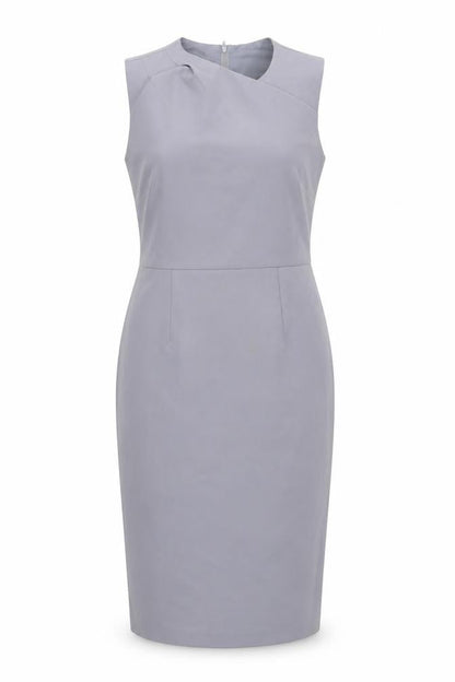 Dorothy Perkins Women's Grey Sheath Dress UK 10