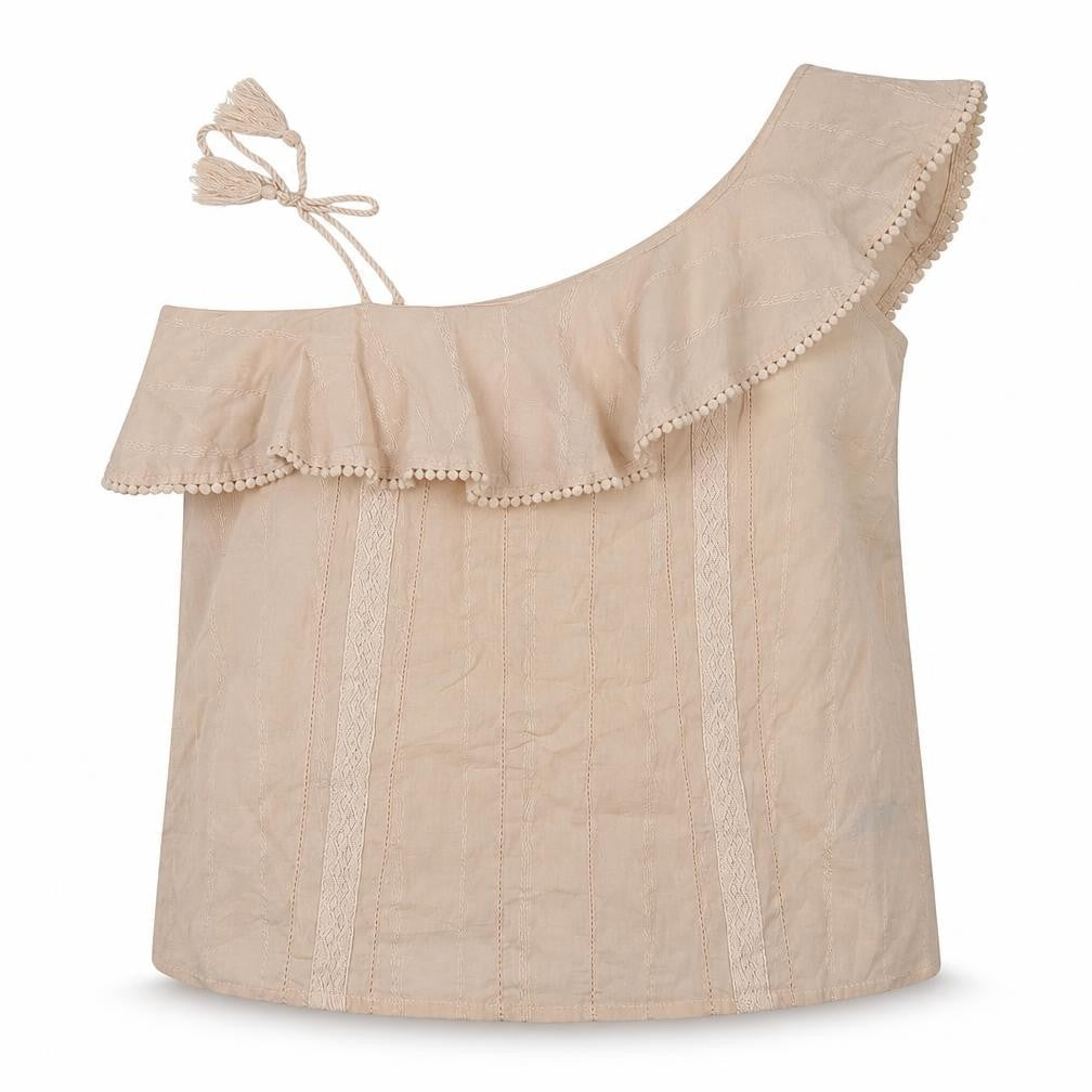 Womens UK Size 14 Marks and Spencer Ivory Off the Shoulder Blouse