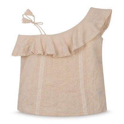 Womens UK Size 14 Marks and Spencer Ivory Off the Shoulder Blouse