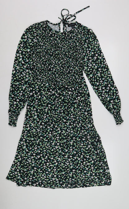 Blue Vanilla Women's Floral Long Sleeve Dress XS