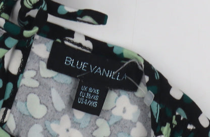Blue Vanilla Women's Floral Long Sleeve Dress XS