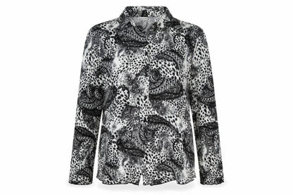 Womens UK Size 12 Damart Multicoloured Basic Blouse