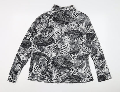 Damart Women's Multicoloured Paisley Blouse Size 12