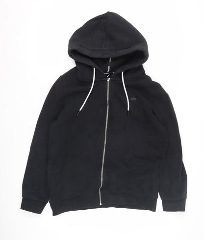 Superdry Women's Black Full Zip Hoodie Size 12