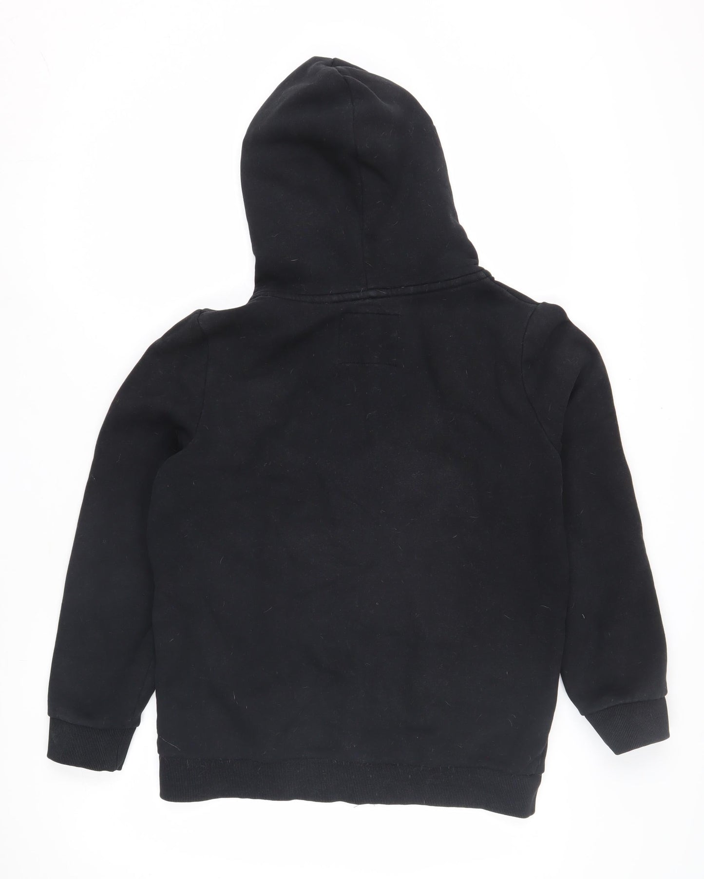 Superdry Women's Black Full Zip Hoodie Size 12
