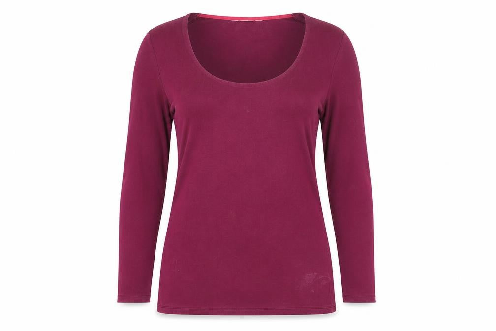 Womens UK Size 10 Boden Purple Basic T-Shirt