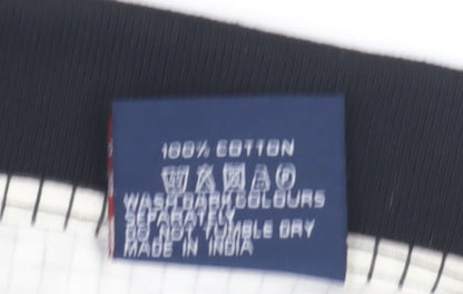 Donnay Men's XL Black Check Polo Shirt