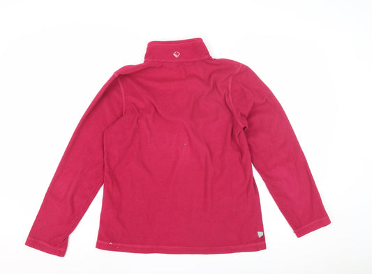 Regatta Women's Red Fleece Sweatshirt Size M