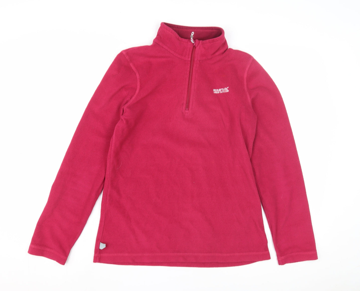 Regatta Women's Red Pullover Fleece Sweatshirt Size 12