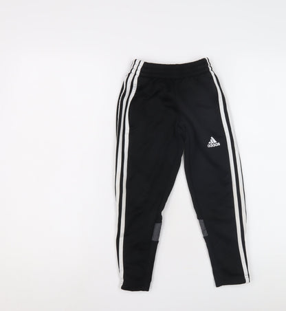 Adidas Boys Black Track Pants S - Activewear, Football