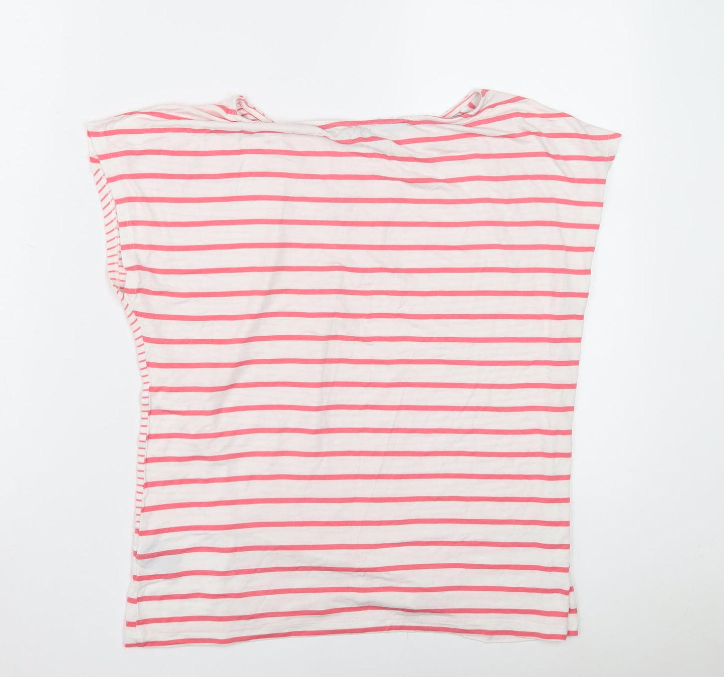 Womens UK Size 12 Crew Clothing Company Multicoloured Basic T-Shirt