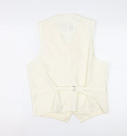 Mens UK Size 38 Heirloom Ivory Gilet