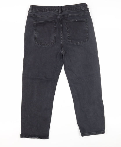 Marks and Spencer Black Women's Straight Jeans Size 10