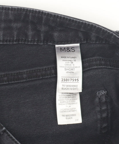 Marks and Spencer Black Women's Straight Jeans Size 10
