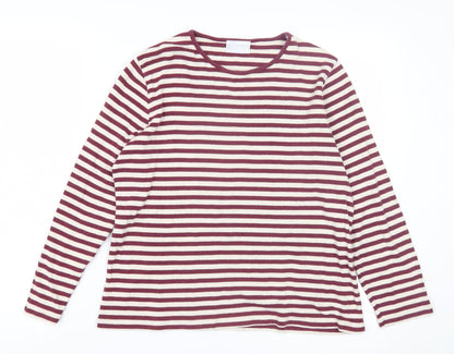 Cotswold Collections Women's Multicoloured Striped T-Shirt L