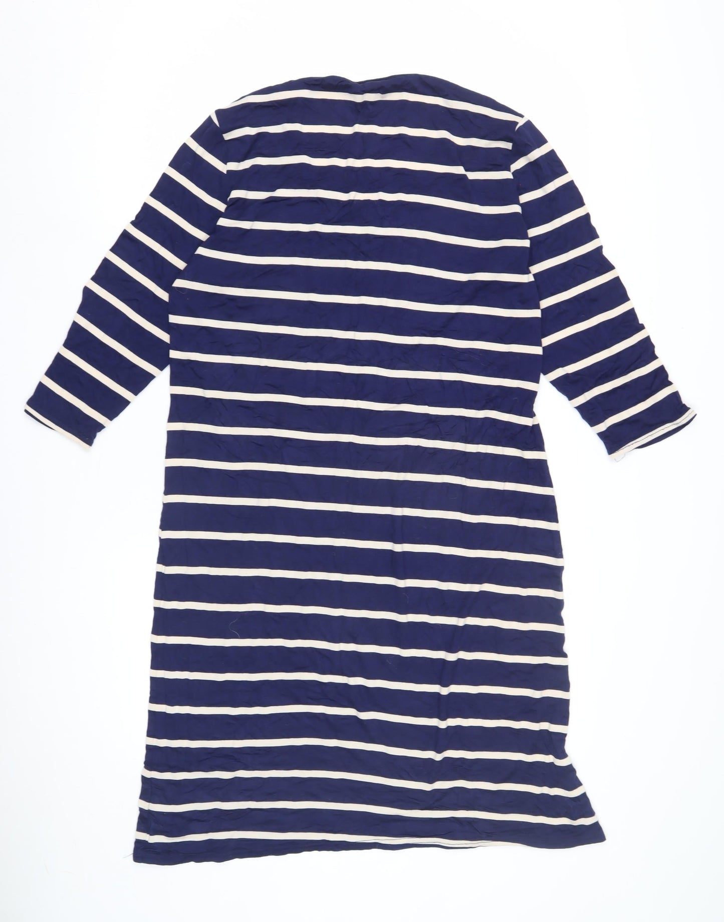 Collection by First Avenue Women's Blue T-Shirt Dress Size 16