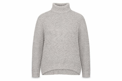 Womens UK Size 8 Warehouse Grey Pullover Jumper