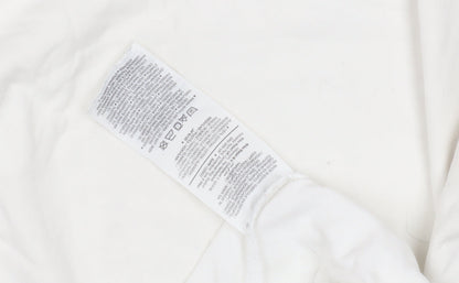 Nike Men's White Crew Neck T-Shirt Size L