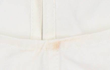 Womens UK Size L Zara White Cropped Blouse