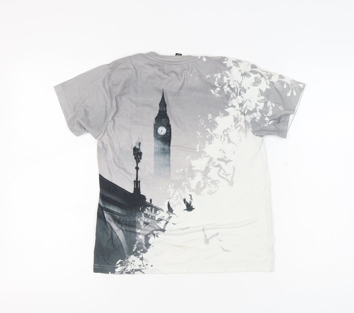 Firetrap Boys Grey Graphic Short Sleeve T-Shirt 11-12 Years