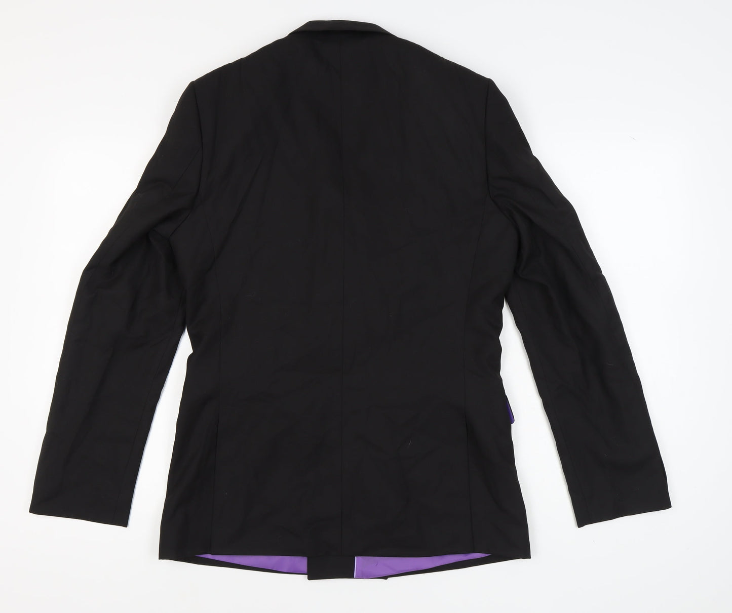 Marks and Spencer Men's Black Double-Breasted Blazer