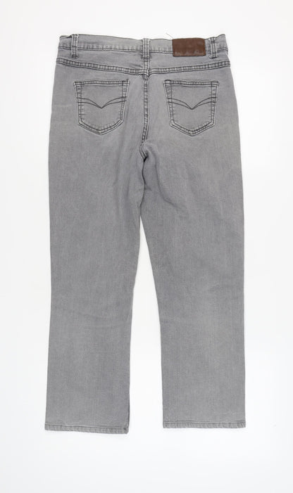 Cotton Traders Women's Grey Denim Jeans Size 14