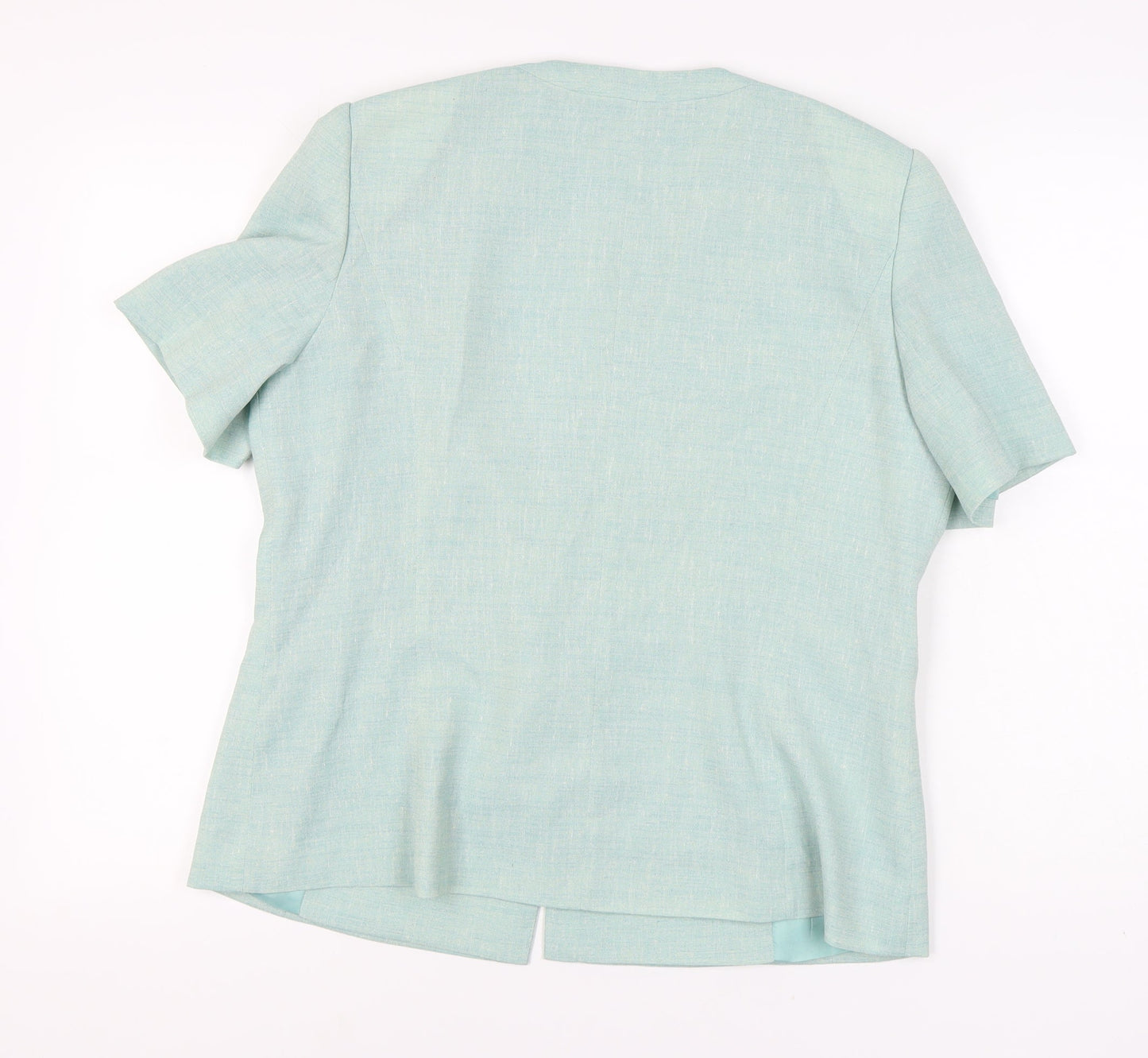 Jacques Vert Women's Green Suit Jacket Size 16