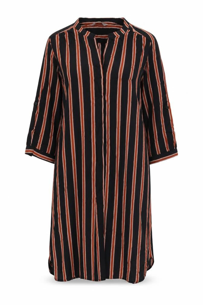 Red Herring Women's Striped Shirt Dress - Size 12