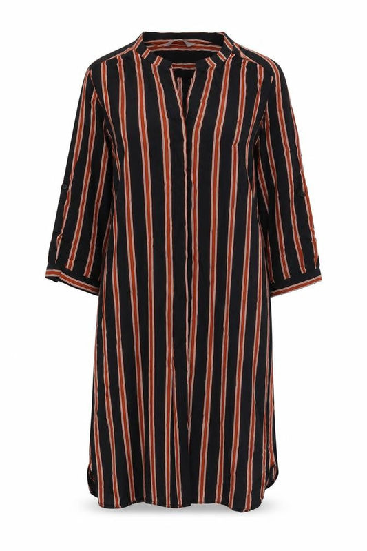 Front view of Red Herring Women's Striped Shirt Dress -, size 12