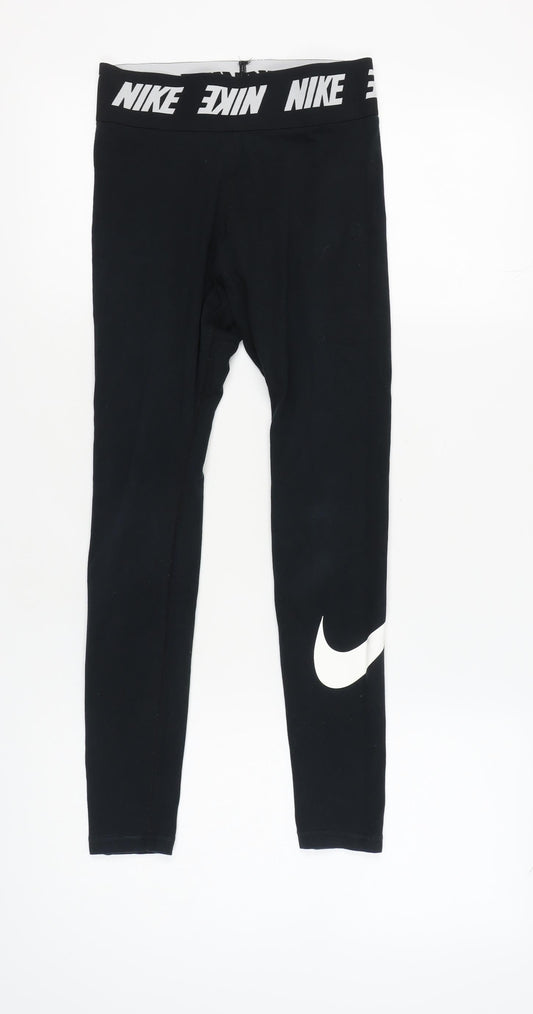 Nike Women's Black S Leggings for Gym & Running