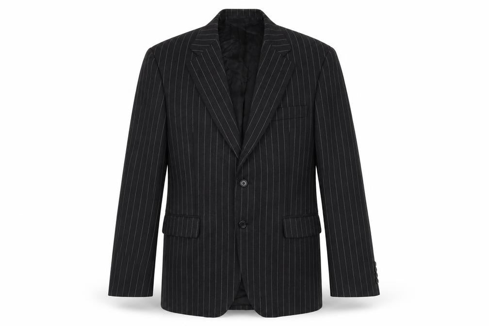 Mens UK Size 40 Aquascutum Regular Black Suit Jacket