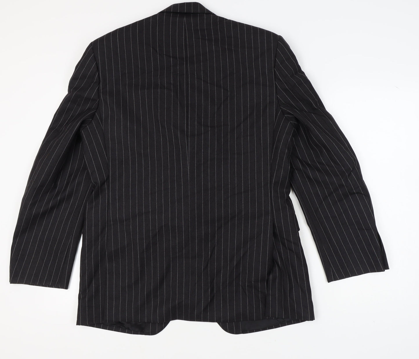 Mens UK Size 40 Aquascutum Regular Black Suit Jacket