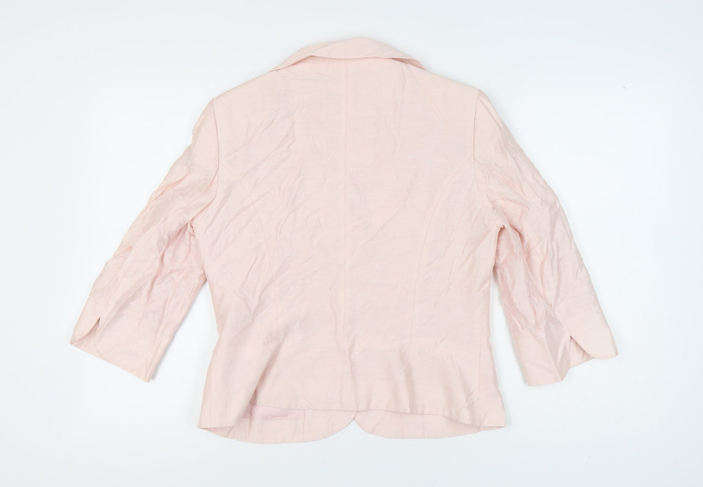 Kaliko Women's Pink Blazer Shawl Collar Size 14