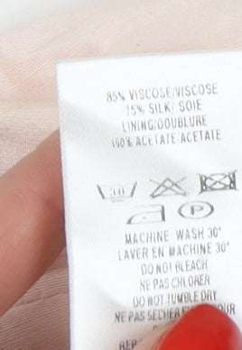 Kaliko Women's Pink Blazer Shawl Collar Size 14