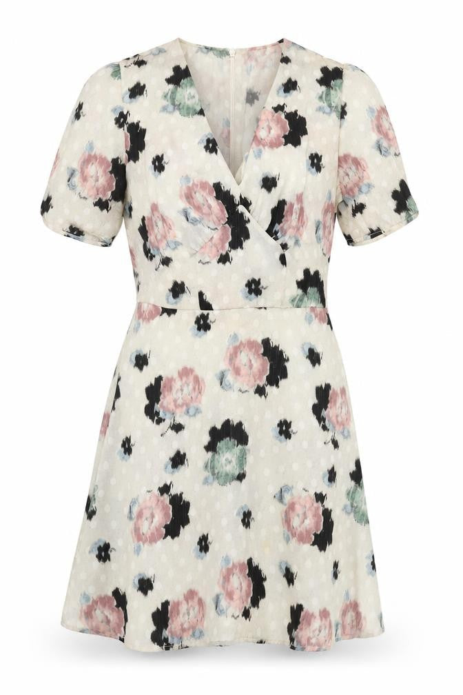 Topshop Women's Multicoloured A-Line Dress Size 8