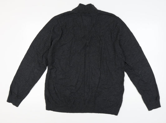 Fat Face Men's Black XL Pullover Jumper