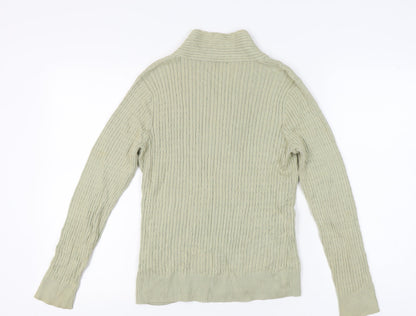 Womens UK Size M Jeanne Pierre Ivory Pullover Jumper