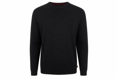 Mens UK Size L Racing Green Black Pullover Jumper