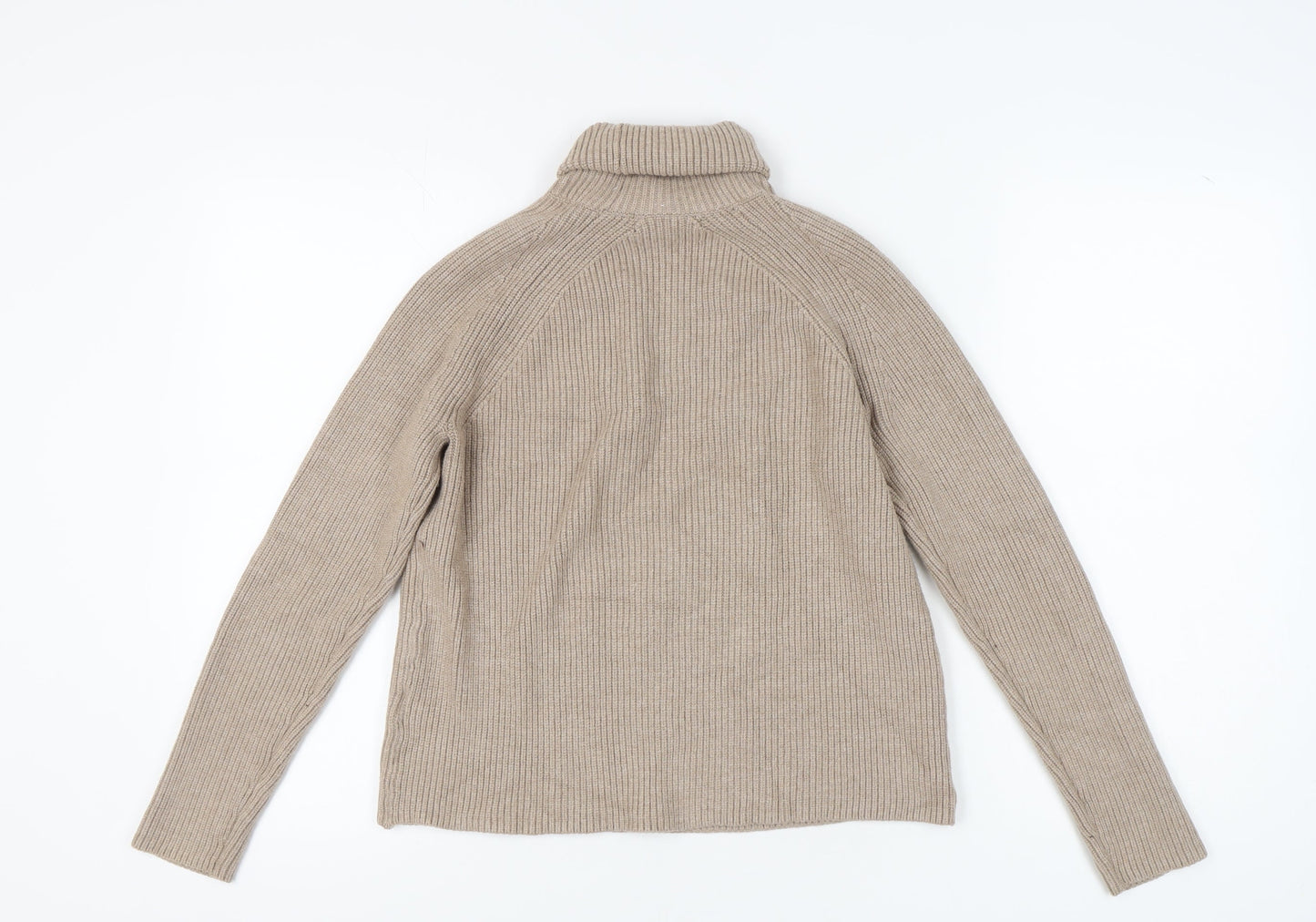 Womens UK Size S Marks and Spencer Beige Pullover Jumper