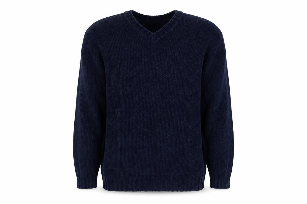 Mens UK Size L Marks and Spencer Blue Pullover Jumper